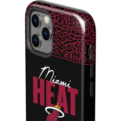 NBA Miami Heat Elephant Print iPhone 12 Pro Impact Case