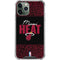 NBA Miami Heat Elephant Print iPhone 12 Pro Max Clear Case