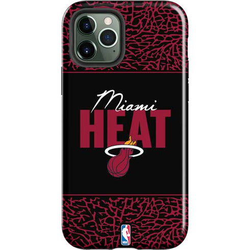 NBA Miami Heat Elephant Print iPhone 12 Pro Max Impact Case