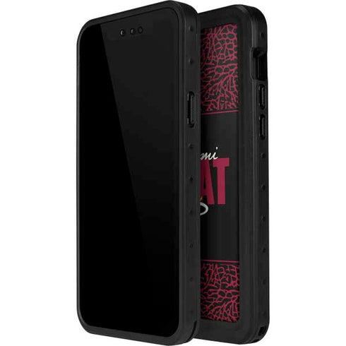 NBA Miami Heat Elephant Print iPhone 12 Pro Max Waterproof Case
