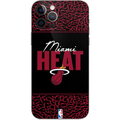 NBA Miami Heat Elephant Print iPhone 12 Pro Skin