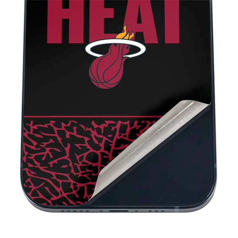 NBA Miami Heat Elephant Print iPhone 12 Skin