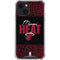 NBA Miami Heat Elephant Print iPhone 13 Clear Case