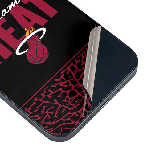 NBA Miami Heat Elephant Print iPhone 15 Plus Skin