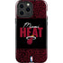 NBA Miami Heat Elephant Print iPhone 15 Pro Max Impact Case