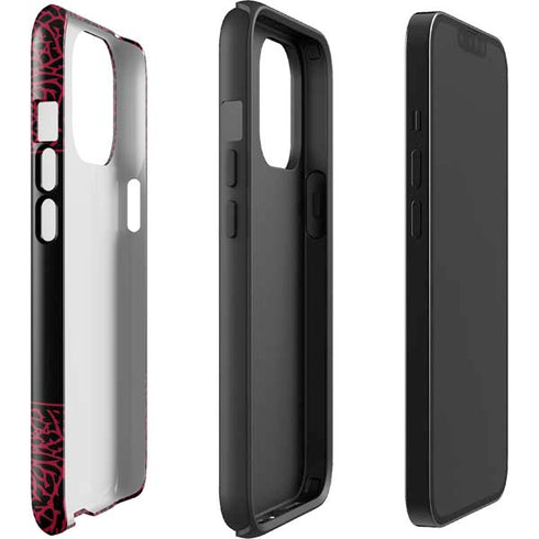 NBA Miami Heat Elephant Print iPhone 15 Pro Max Impact Case