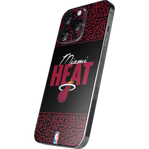 NBA Miami Heat Elephant Print iPhone 14 Pro Skin