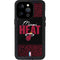 NBA Miami Heat Elephant Print iPhone 14 Pro Waterproof Case