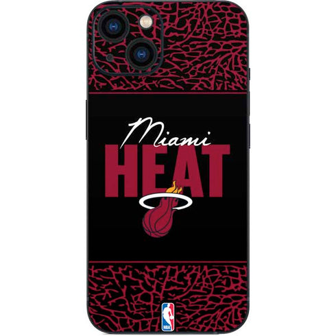 NBA Miami Heat Elephant Print iPhone 14 Skin