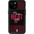 NBA Miami Heat Elephant Print iPhone 15 Waterproof Case