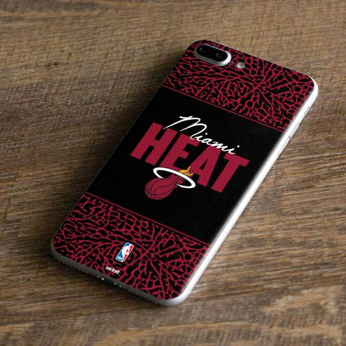 NBA Miami Heat Elephant Print iPhone 8 Plus Skin
