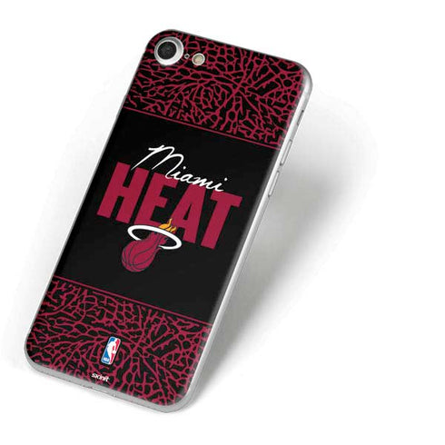 NBA Miami Heat Elephant Print iPhone 8 Skin