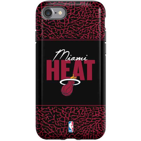 NBA Miami Heat Elephant Print iPhone SE (2nd & 3rd Gen) Pro Case