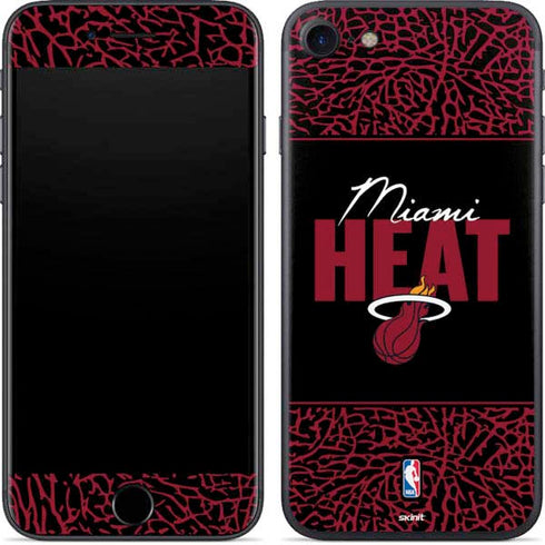 NBA Miami Heat Elephant Print iPhone SE (2nd & 3rd Gen) Skin