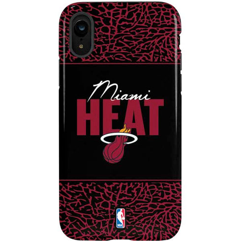 NBA Miami Heat Elephant Print iPhone XR Pro Case