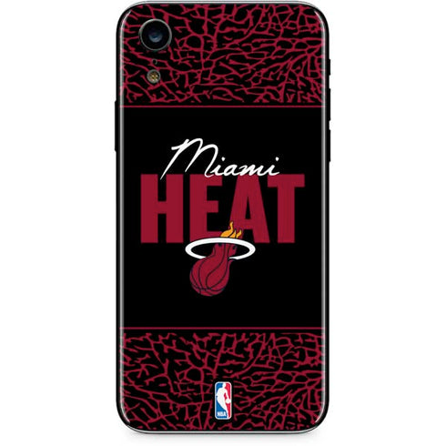 NBA Miami Heat Elephant Print iPhone XR Skin