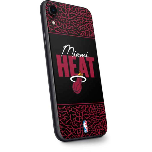 NBA Miami Heat Elephant Print iPhone XR Skin