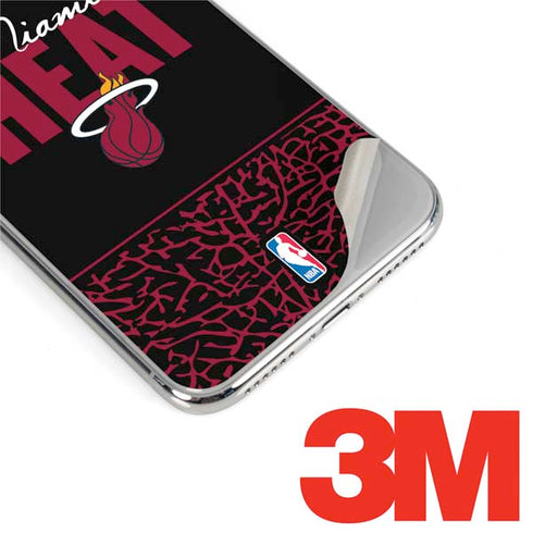 NBA Miami Heat Elephant Print iPhone XS Max Skin