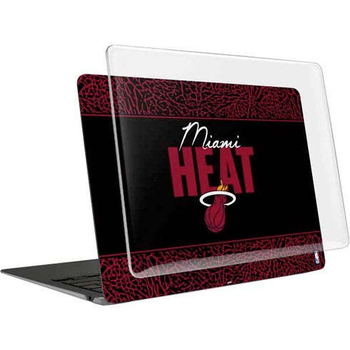 NBA Miami Heat Elephant Print MacBook Air 15in (2023-2025) Case plus Skin