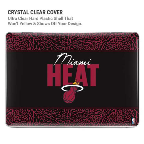NBA Miami Heat Elephant Print MacBook Air 15in (2023-2025) Case plus Skin