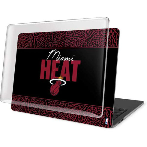 NBA Miami Heat Elephant Print MacBook Pro 15in (2016-19) Case plus Skin