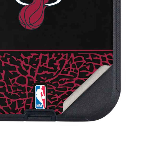 NBA Miami Heat Elephant Print Otterbox Defender iPhone Skin