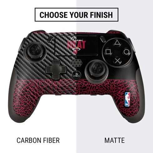 NBA Miami Heat Elephant Print PlayStation Scuf Vantage 2 Controller Skin