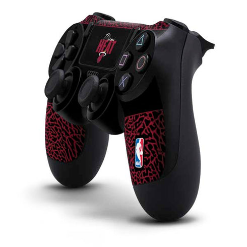 NBA Miami Heat Elephant Print PS4 Controller Skin