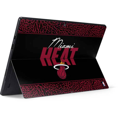 NBA Miami Heat Elephant Print Surface Pro 7 Skin