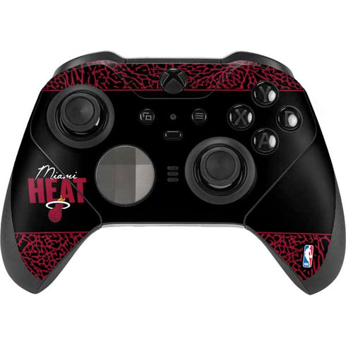 NBA Miami Heat Elephant Print Xbox Elite Wireless Controller Series 2 Skin