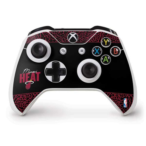 NBA Miami Heat Elephant Print Xbox One S Controller Skin