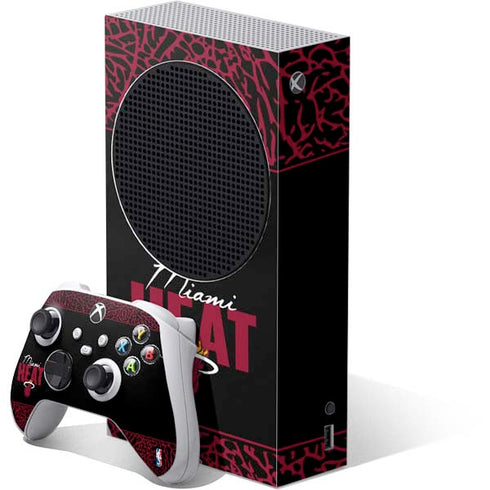 NBA Miami Heat Elephant Print Xbox Series S Skins