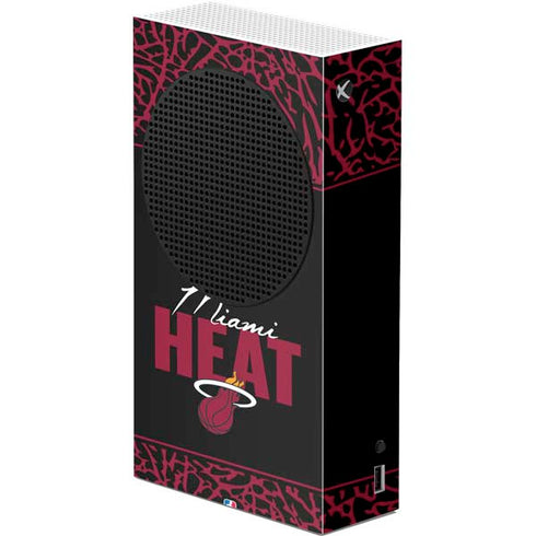 NBA Miami Heat Elephant Print Xbox Series S Console Skin