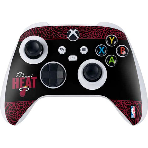 NBA Miami Heat Elephant Print Xbox Series S Controller Skin