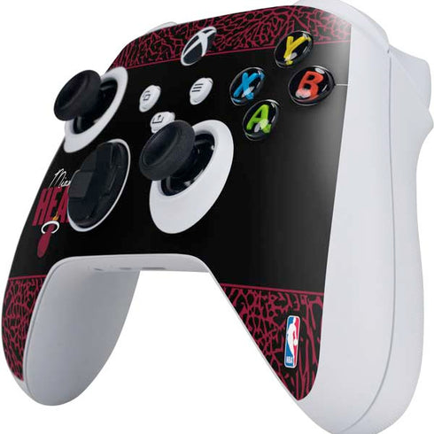 NBA Miami Heat Elephant Print Xbox Series S Controller Skin