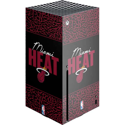 NBA Miami Heat Elephant Print Xbox Series X Console Skin