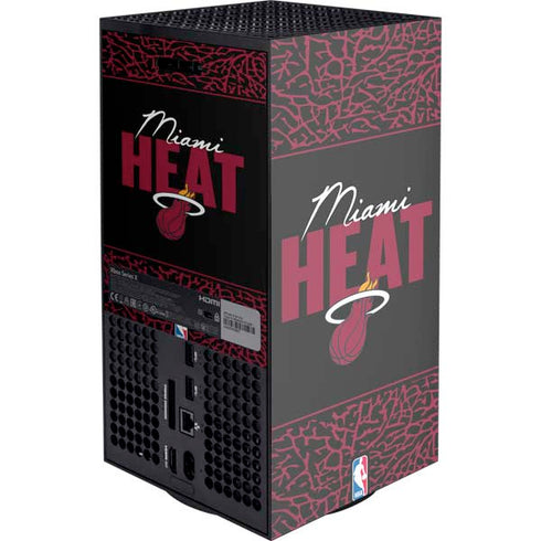 NBA Miami Heat Elephant Print Xbox Series X Console Skin