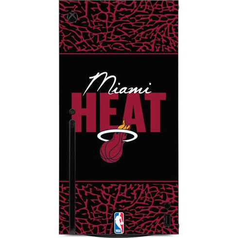 NBA Miami Heat Elephant Print Xbox Series X Console Skin