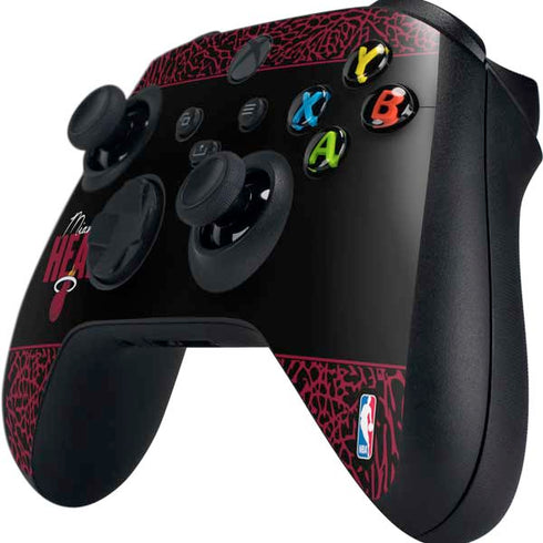 NBA Miami Heat Elephant Print Xbox Series X Controller Skin
