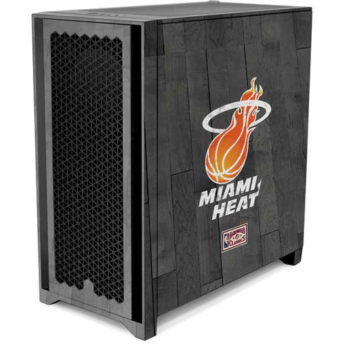 NBA Miami Heat Hardwood Classics Corsair 4000D Tempered Glass Mid-Tower ATX Case Skin