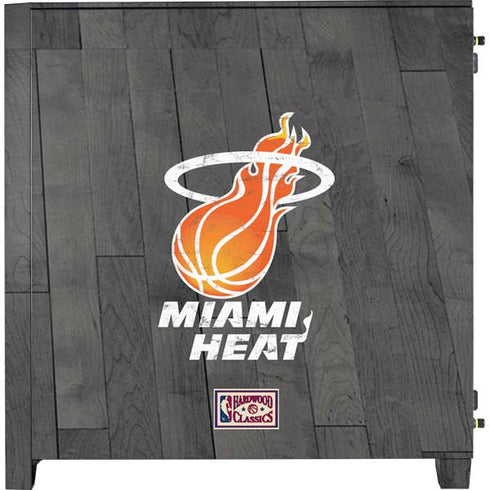 NBA Miami Heat Hardwood Classics Corsair 4000D Tempered Glass Mid-Tower ATX Case Skin
