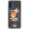 NBA Miami Heat Hardwood Classics Galaxy A10e Clear Case