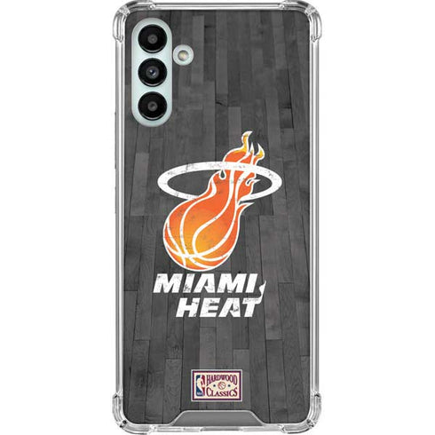 NBA Miami Heat Hardwood Classics Galaxy A13 5G Clear Case