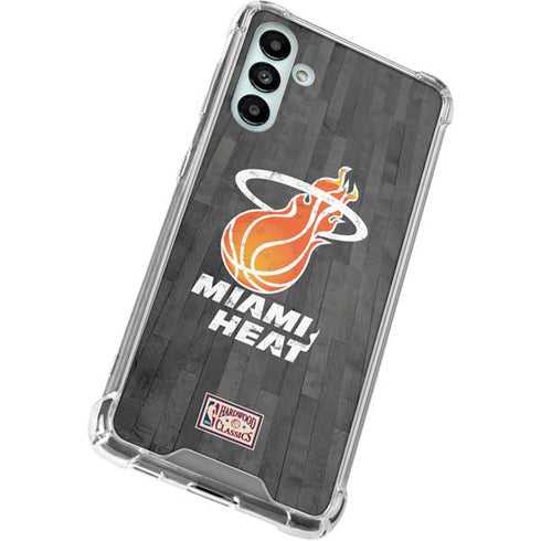 NBA Miami Heat Hardwood Classics Galaxy A13 5G Clear Case