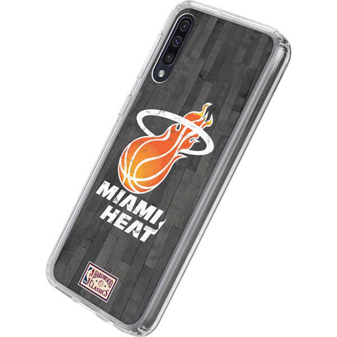 NBA Miami Heat Hardwood Classics Galaxy A50 Clear Case