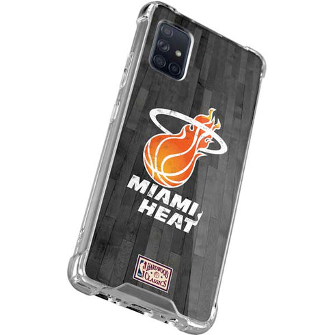 NBA Miami Heat Hardwood Classics Galaxy A51 5G Clear Case