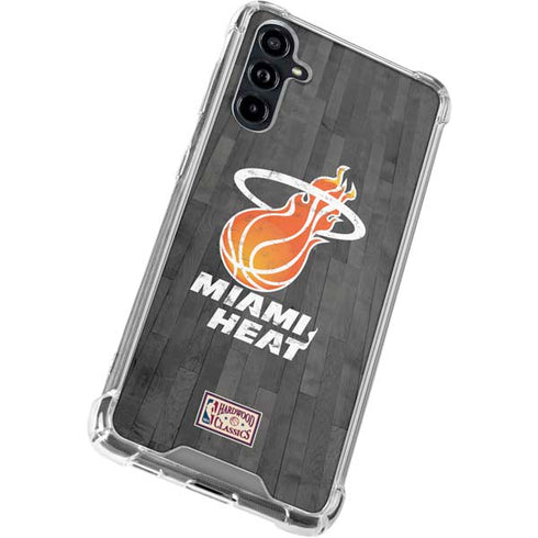 NBA Miami Heat Hardwood Classics Galaxy A54 5G Clear Case