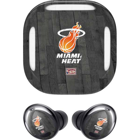 NBA Miami Heat Hardwood Classics Galaxy Buds Pro Skin