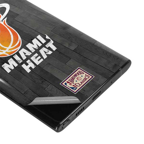 NBA Miami Heat Hardwood Classics Galaxy Note 10 Plus Skin
