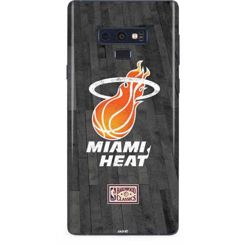NBA Miami Heat Hardwood Classics Galaxy Note 9 Skin